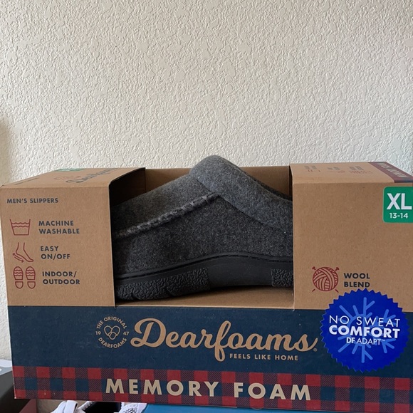 New Dearfoams Men’s Slipper - Picture 1 of 7